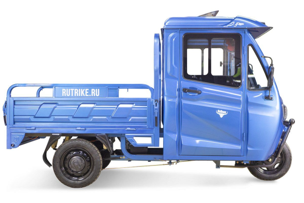 Грузовой электротрицикл Rutrike КАРГО Кабина 1500 60V1000W синий