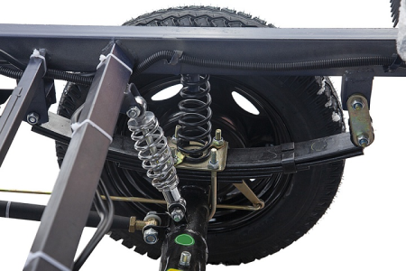 Грузовой электротрицикл Rutrike D4 1800 60V1200W синий