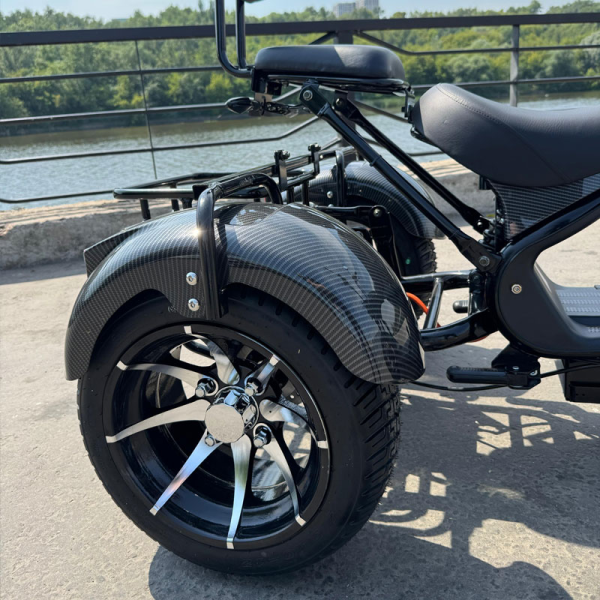Трехколесный электроскутер Ikingi Chopper Trike