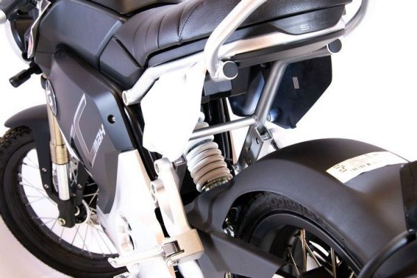 Электромотоцикл Super Soco TC Max (Спицованные диски) Оранжево-черный