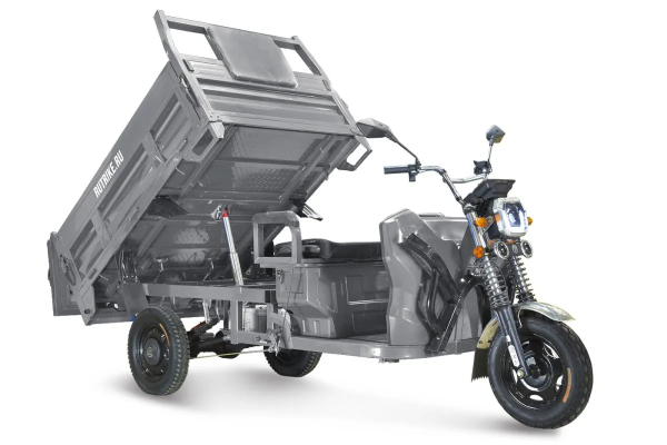 Грузовой электротрицикл Rutrike D5 1700 серый