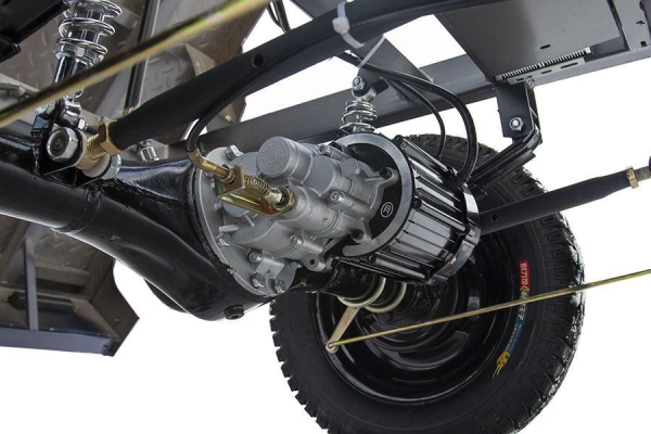 Грузовой электротрицикл Rutrike D4 КАБИНА 1800 60V1500W синий