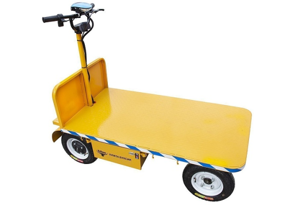 Платформенная тележка электрическая RuTrike ПЛИТА БУКСИР 1500
