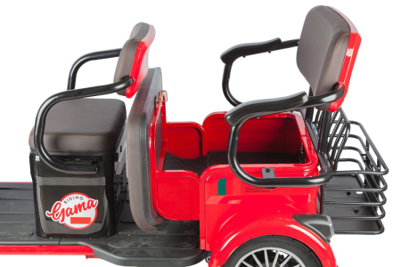 Электротрицикл Rutrike Gelbert Kappa 48V/60V 650Вт красный