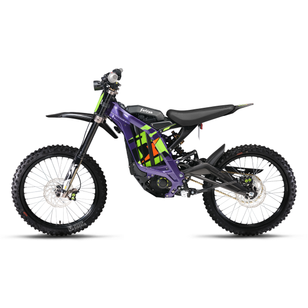 Электромотоцикл SUR-RON X Light bee 6000W 60V40AH (фиолетовый)