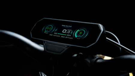Электромотоцикл эндуро 79bike Falcon Pro белый-желтый