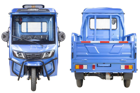 Грузовой электротрицикл Rutrike Рейс 1300 60V1200W синий