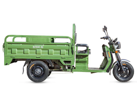 Грузовой электротрицикл Rutrike Маяк 1600 60V1000W зеленый