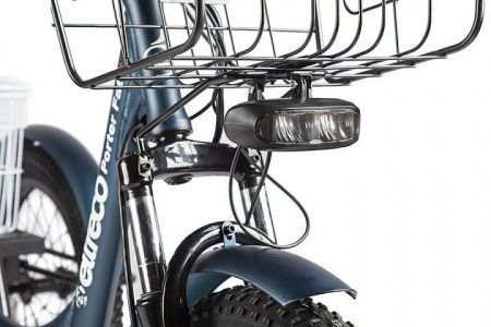 Трицикл Eltreco Porter Fat 500 серебристый