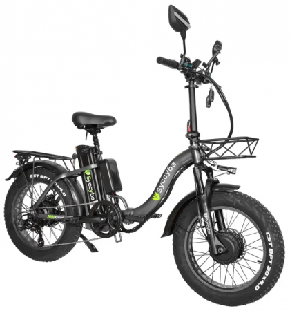 Электровелосипед SYCCYBA H2 (F11) DUAL GRAY