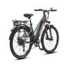 Электровелосипед WHITE SIBERIA CAMRY LIGHT 500W (матовый зеленый)