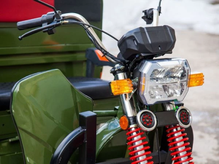 Электротрицикл Rutrike Алтай 2000 60V1500W зеленый