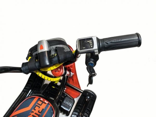 Электрический снегокат Nika Черный