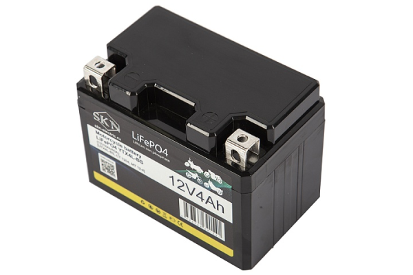 Аккумулятор для мототехники SKN LiFePO4 YTX4L-BS (12V/4Ah/50A)